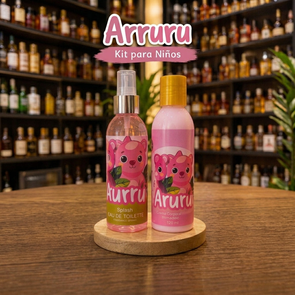 Arruru Kit para Niñas (Combo Splash + Crema 120ml)