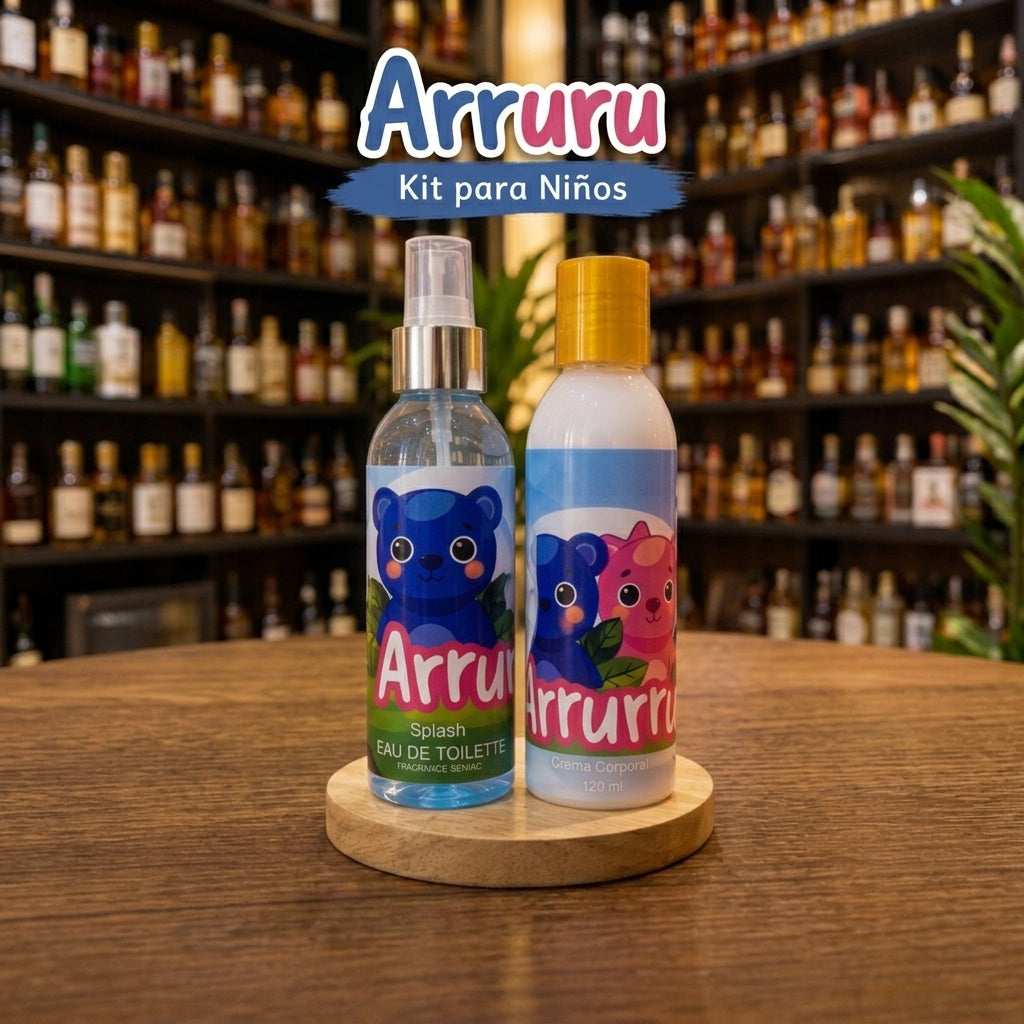 Arruru Kit para Niños (Combo Splash + Crema 120ml)